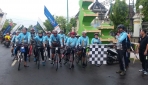 Peserta Gowes Jelajah Muria-Merapi Diberangkatkan Menuju Yogyakarta