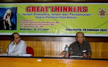 Membaca Pemikiran Syafii Ma’arif, Gilad Atzmon, dan Masalah Israel-Palestina