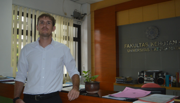 Alex, First German Doctoral Graduate from Faculty of Forestry UGM