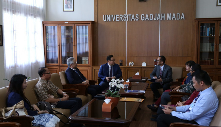 Chungnam National University Menjajaki Kerja Sama dengan UGM