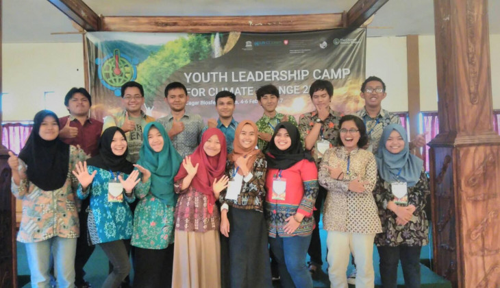 Mahasiswa UGM Ikuti Youth Leadership Camp For Climate Change UNESCO