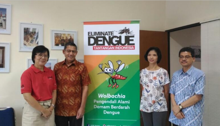 Yayasan Tahija Dorong Penelitian Nyamuk Wolbachia