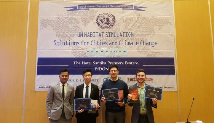 Mahasiswa UGM Raih “Best Delegate” Simulasi Sidang UN Habitat
