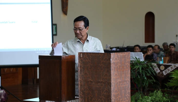 Panut Mulyono Terpilih sebagai Rektor Baru UGM