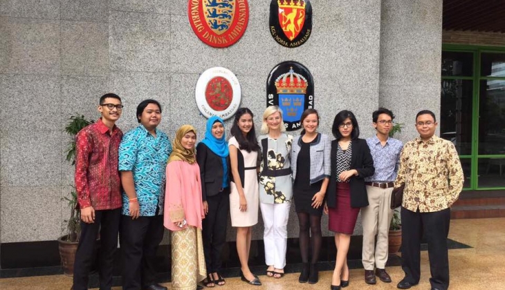 Menteri Denmark Mengundang Mahasiswa UGM untuk Berdiskusi