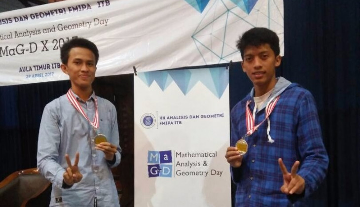 Delegasi UGM Borong Juara Kompetisi Analisis Matematika dan Geometri Nasional