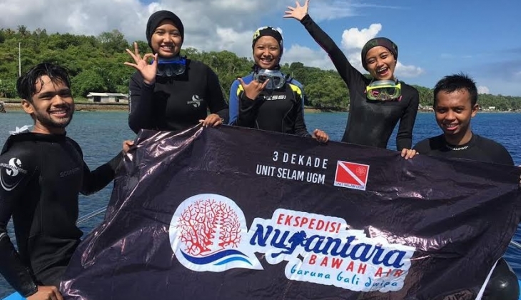 Selam UGM Eksplorasi Perairan Nusa Lembongan