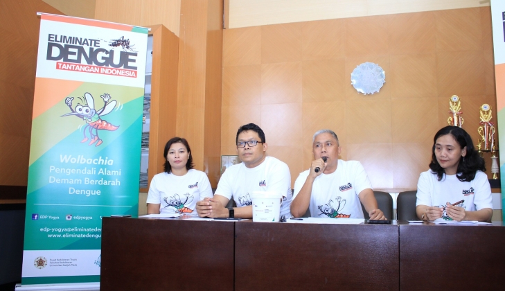Pelepasan Nyamuk Ber-Wolbachia Diharapkan Mampu Turunkan Kasus DBD di DIY