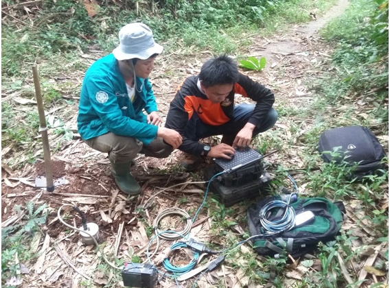 Mahasiswa UGM Membuat Peta Zonasi Rawan Longsor di Desa Margoyoso Magelang