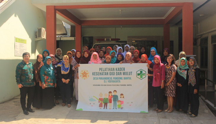 FKG UGM Edukasi Kesehatan Gigi dan Mulut Masyarakat Pundong