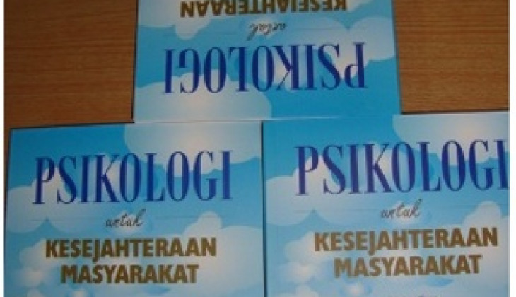 Diluncurkan Buku 'Psikologi untuk Kesejahteraan Masyarakat'