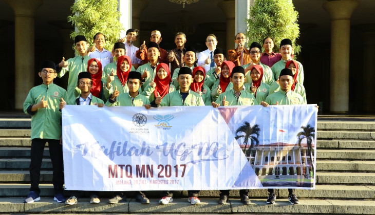 Kontingen UGM Mengikuti MTQ Mahasiswa Nasional XV