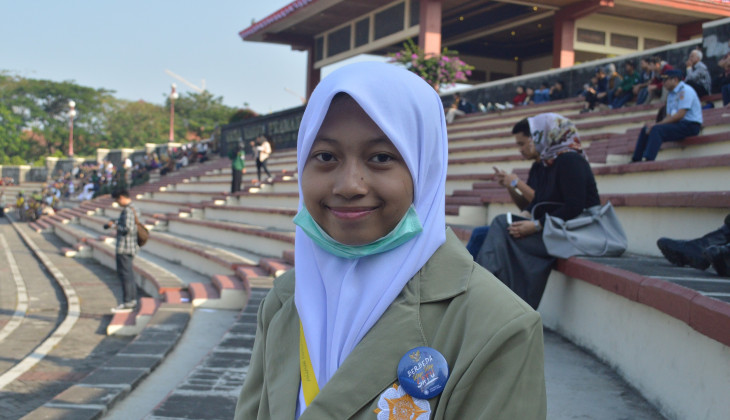 Kamila Putri, Usia 15 tahun Menjadi Mahasiswa UGM