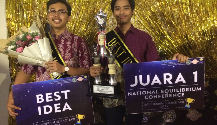 Mahasiswa FEB UGM Juara 1 Equilibrium Science Fair