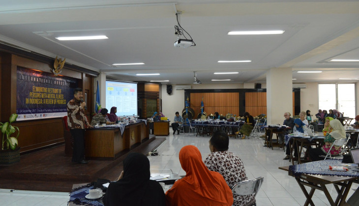 Fakultas Psikologi Ajak Pakar dan Pemangku Kebijakan Bahas Isu Pasung