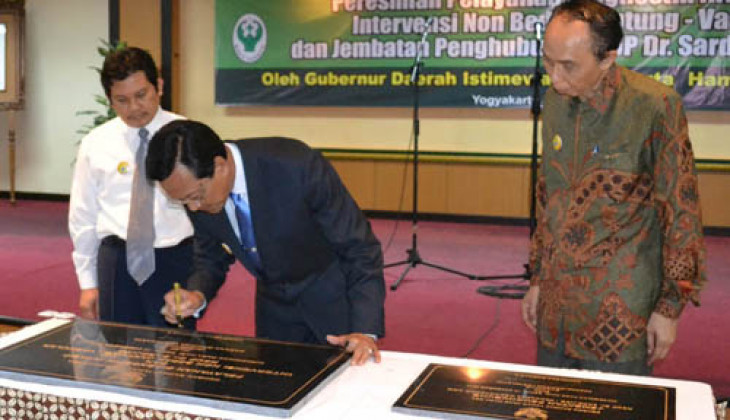 Jembatan Penghubung Fakultas Kedokteran- RSUP Dr. Sardjito UGM Diresmikan