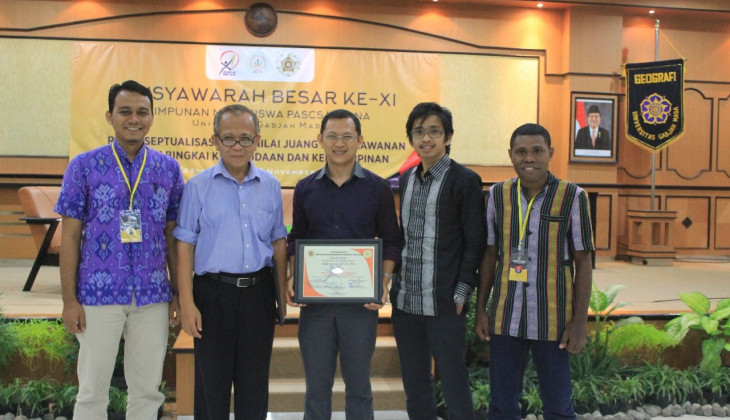 Zaidan Zikri Malem Terpilih Ketua HMP UGM periode 2018