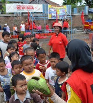 Minim, Pengenalan Simulasi Tanggap Bencana Bagi Anak-anak
