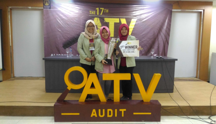 Mahasiswa UGM Juara Pertama ATV Audit Competition