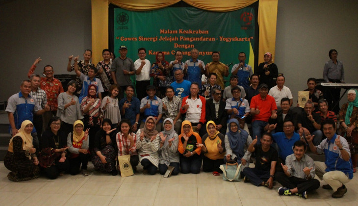 KAGAMA Banyumas Menyambut Tim Gowes Dies UGM