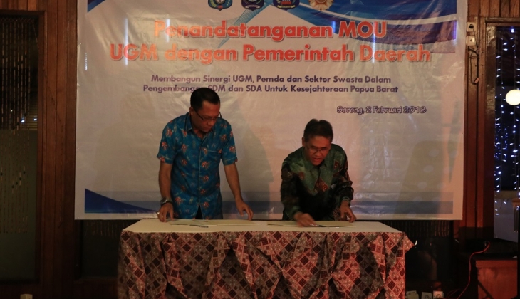 UGM Bangun Kerja Sama Dengan Tiga Kabupaten di Papua Barat   