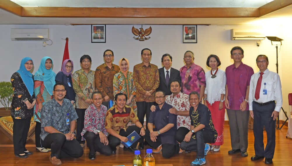 President Joko Widodo Meets with UGM Researchers - Universitas Gadjah Mada