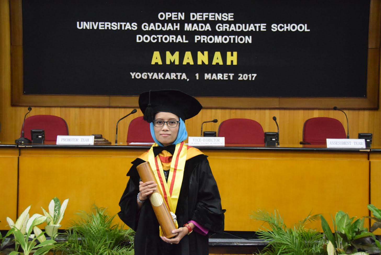 Raih Doktor Usai Teliti Bahai Di Thailand Universitas Gadjah Mada