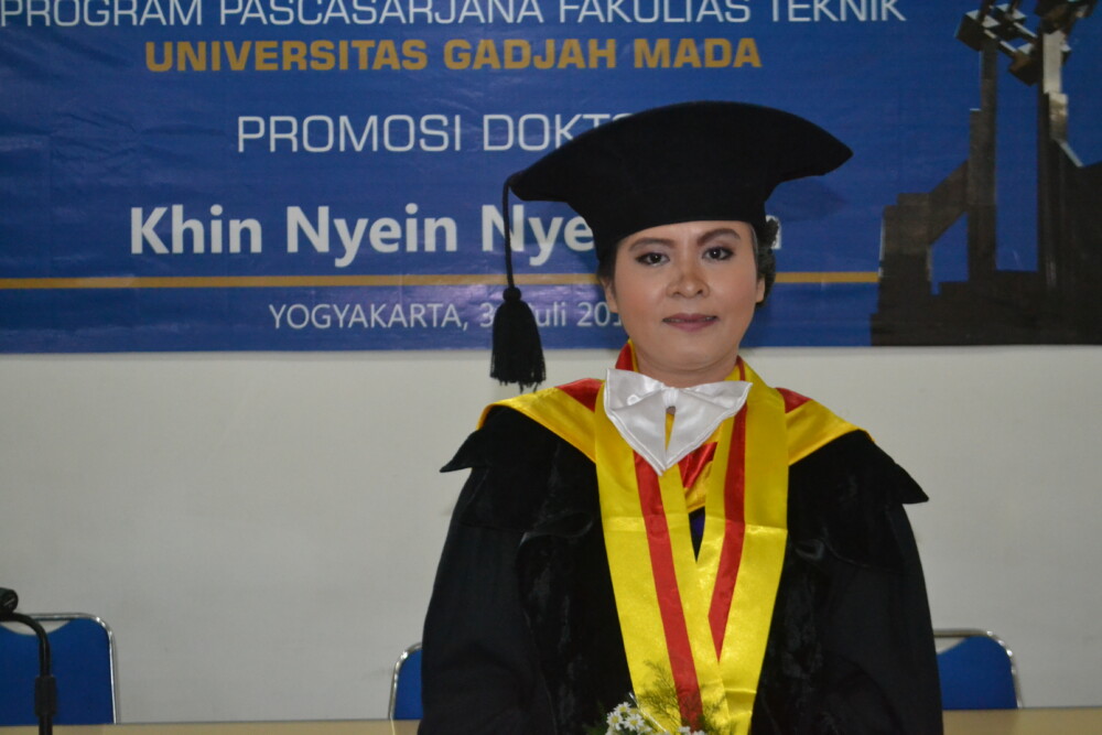 Myanmar Student Earns Doctoral Degree Of Geology Engineering In UGM ...