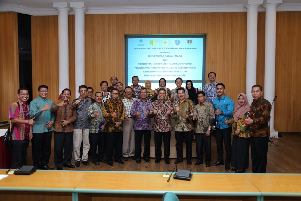 UGM Establish Cooperation with Four Regencies - Universitas Gadjah Mada