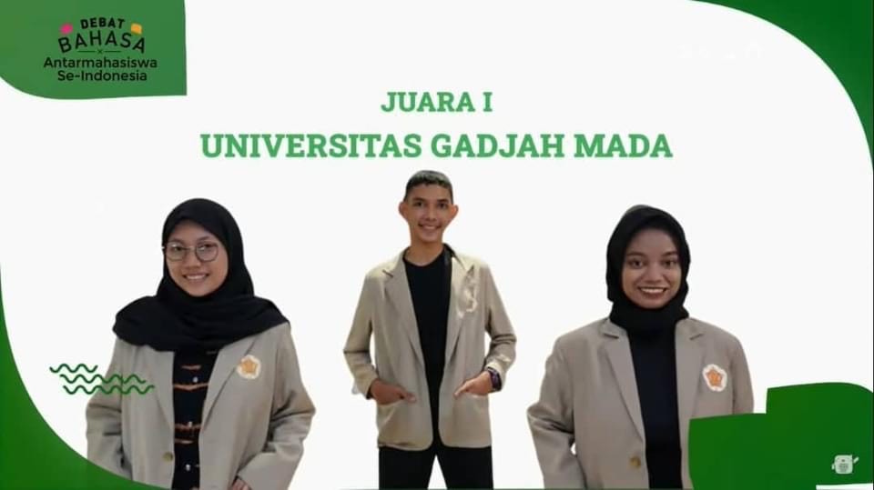 Mahasiswa UGM Raih Juara I Lomba Debat Bahasa Nasional - Universitas ...