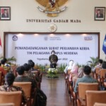 Rektor UGM Kukuhkan Tim Pelaksana Merdeka Belajar