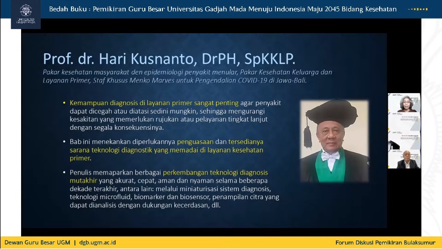 Guru Besar UGM Harap Pelayanan Puskesmas Lebih Mutakhir Di Tahun 2045 ...