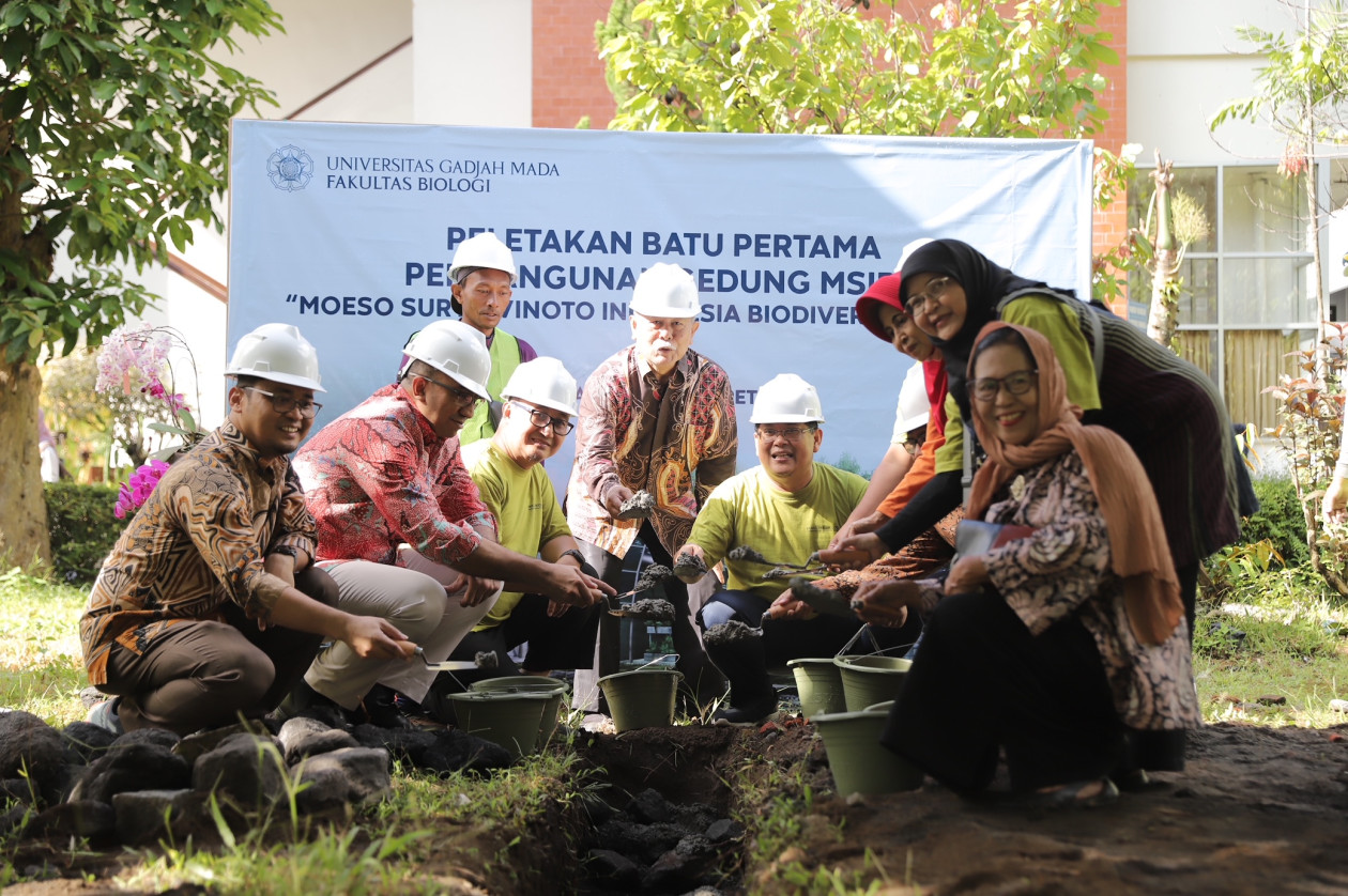 UGM to Build Moeso Suryowinoto Indonesia Biodiversity Center (MSIBC ...