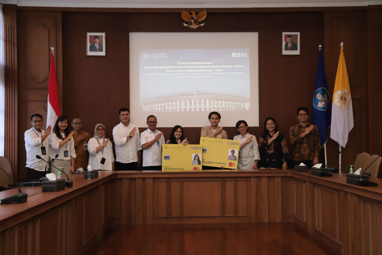 UGM Dan BNI Kerja Sama Terbitkan Kartu Co-Branding Debit BNI–KTM UGM ...