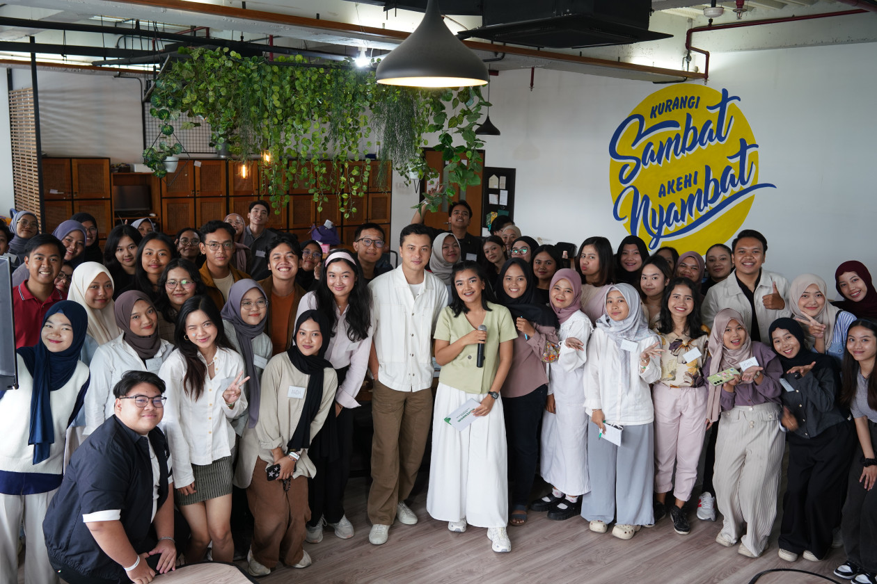 Nicholas Saputra ajak mahasiswa Bandung temukan passion melalui pembelajaran tanpa batas