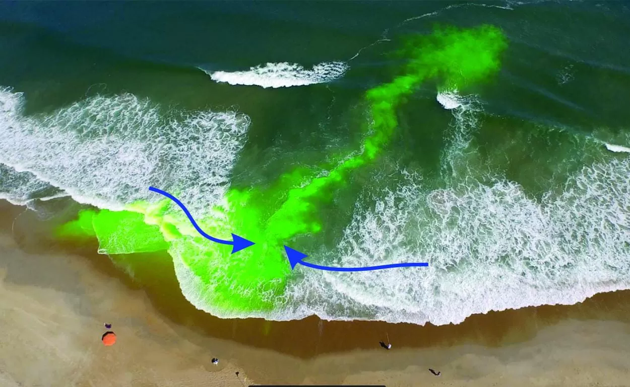 Pantai Kuta rip currents warning
