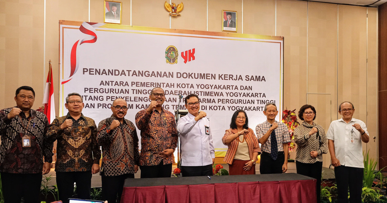 waste management and the development of thematic villages in Yogyakarta City