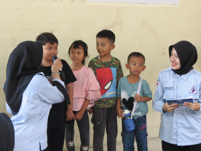 Dental health education by UGM