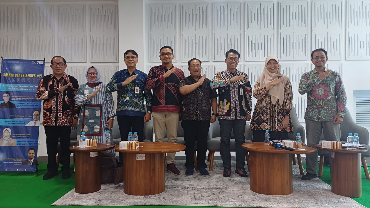 Experts from UGM emphasize food safety and halal certification as key factors in improving product quality and market competitiveness for MSMEs.