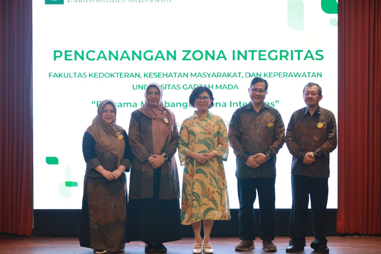 FK-KMK UGM declares an Integrity Zone to foster a clean, accountable, and corruption-free environment in higher education.