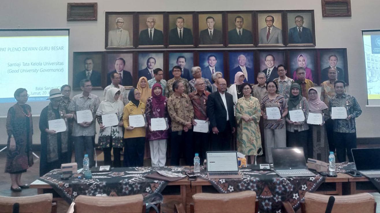 UGM's DGB convenes a workshop on university governance, gathering professors to strengthen academic integrity, ethical policies, and their role in higher education leadership.
