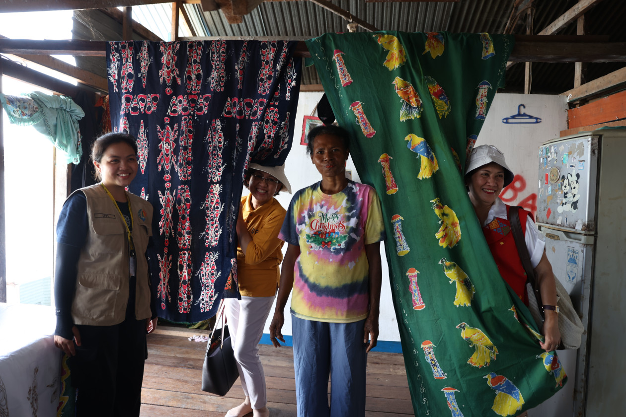 KKN-PPM activities taking place in Bambar and Doyo Lama Villages, Jayapura Regency, Papua