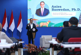 Anies Baswedan at UGM