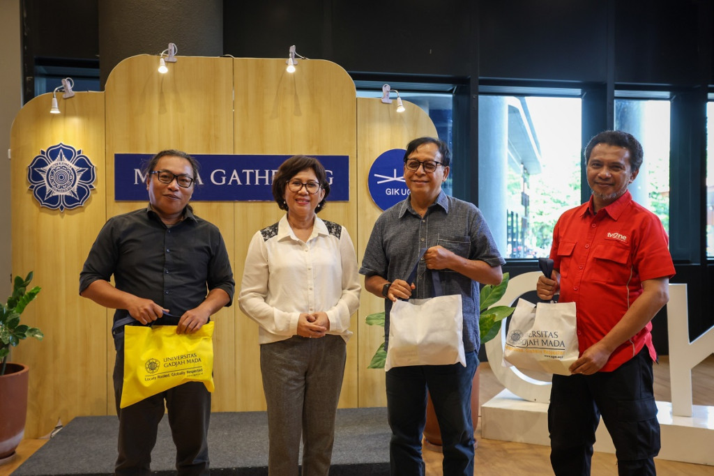 media gathering at UGM innovation hub