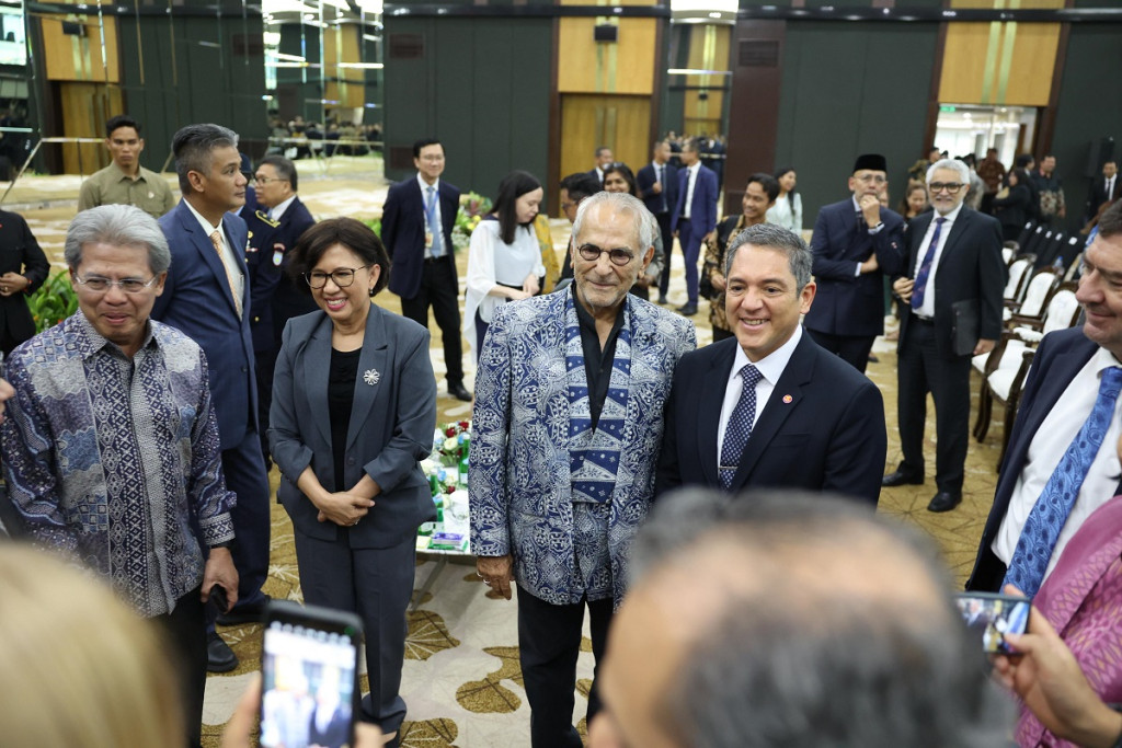 Timor leste president with UGM Rector