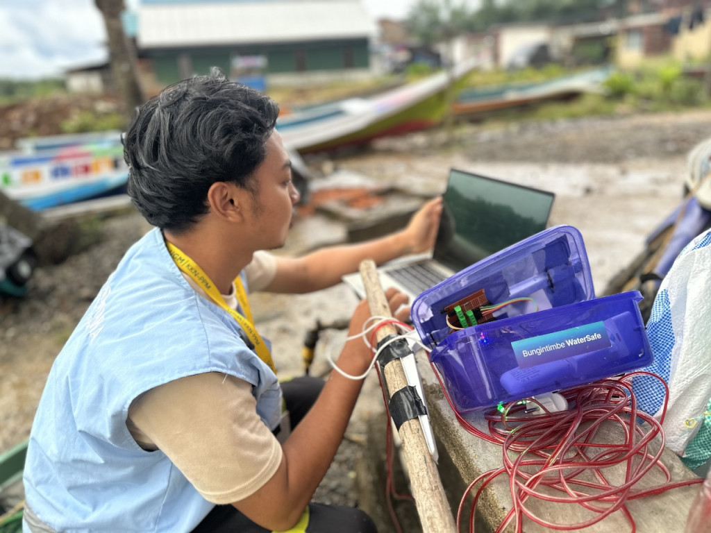 flood detector in Sulawesi