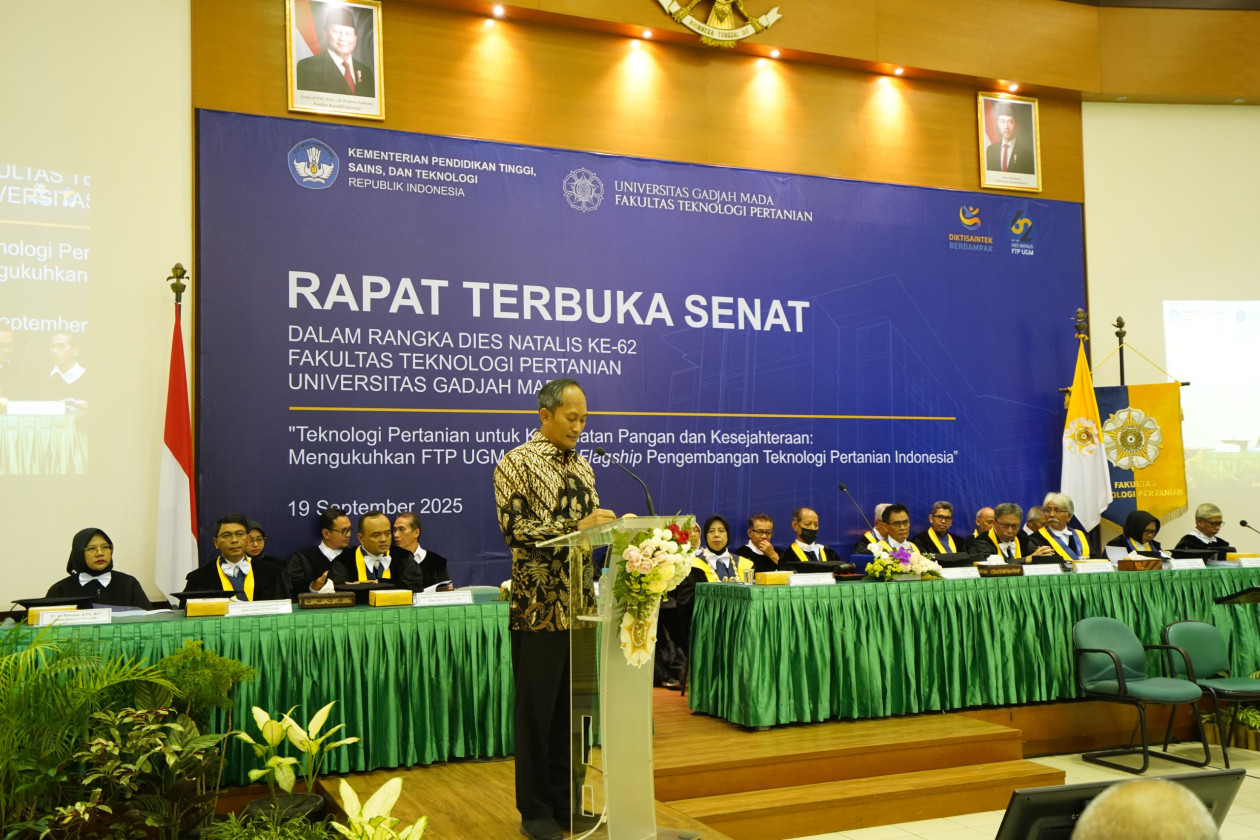 Reflects FTP UGM’s resilience in accelerating the achievement of the Sustainable Development Goals through the provision of supporting infrastructure.