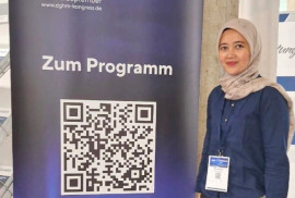 Tiara at Microbiology Conference
