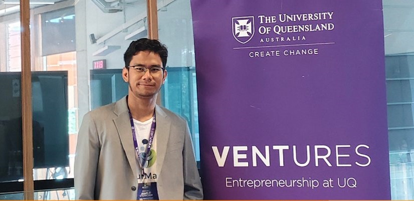 UGM Master’s student Fajar Munichputranto pursues a double degree at the University of Queensland to deepen his knowledge of sustainability.