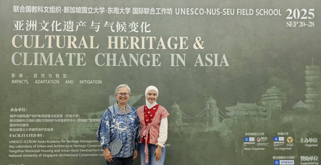 with Dr. Laretna Adishakti
